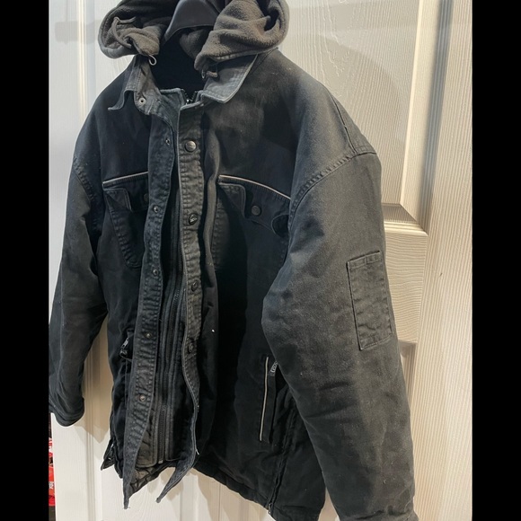 Dakota Hooded Quilted Shirt Jacket - Picture 1 of 7